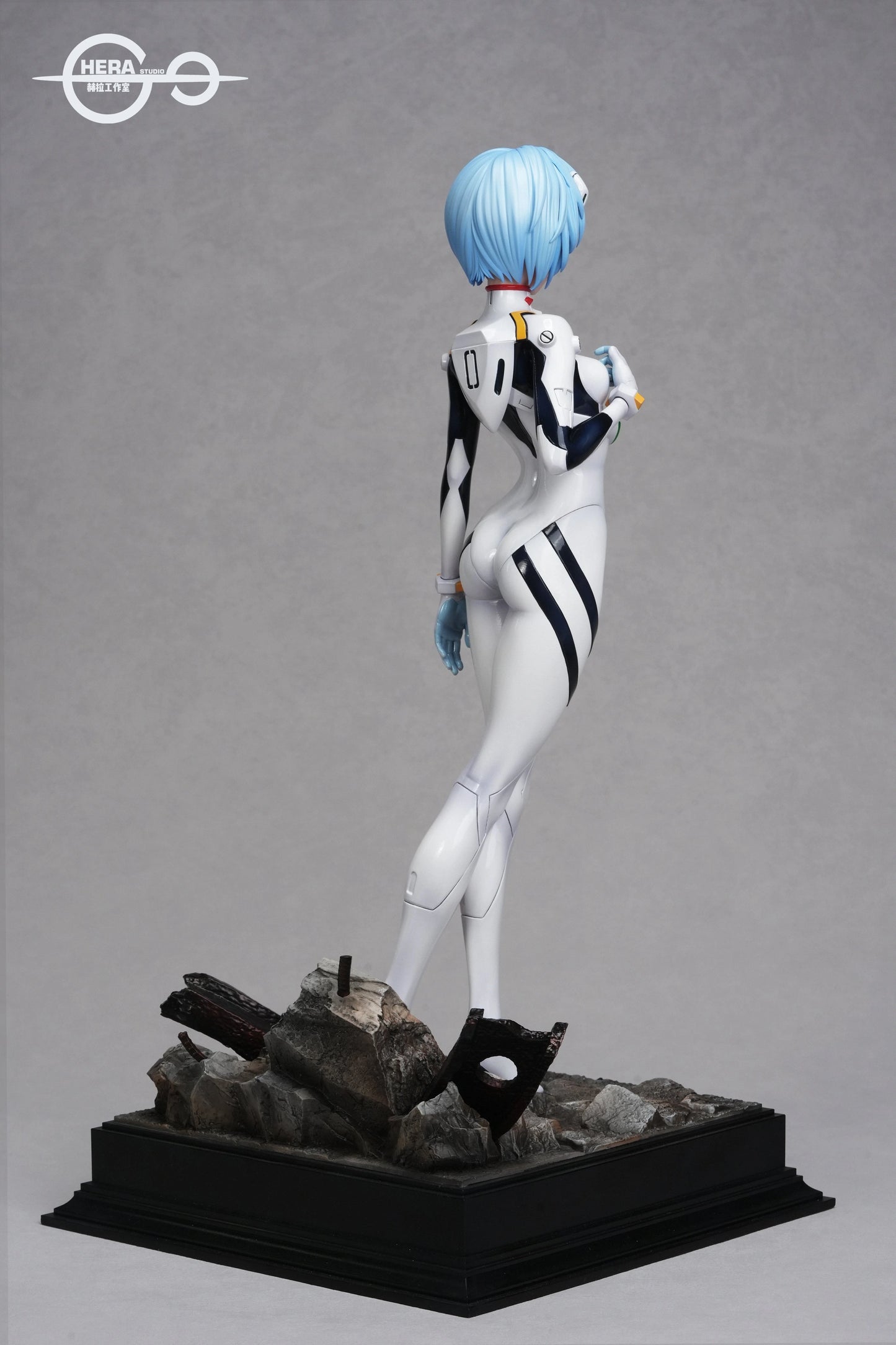 Preventa Resina Ayanami Rei & Asuka Langley Figura Evangelion HeRa Estudio