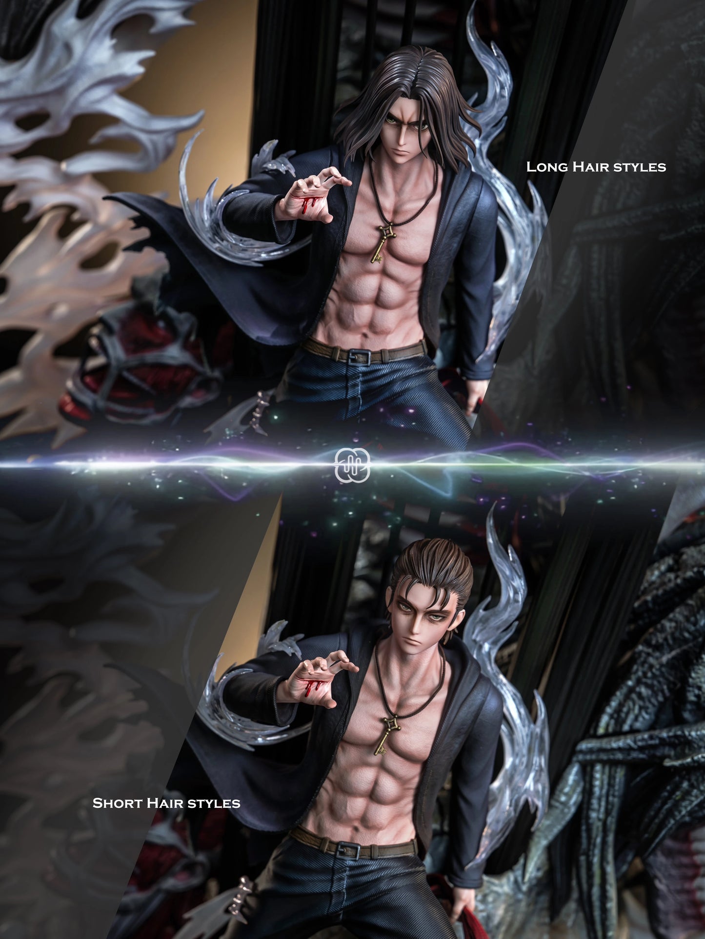 Preventa Resina Eren Jaeger Figura Attack On Titan Hertz Estudio
