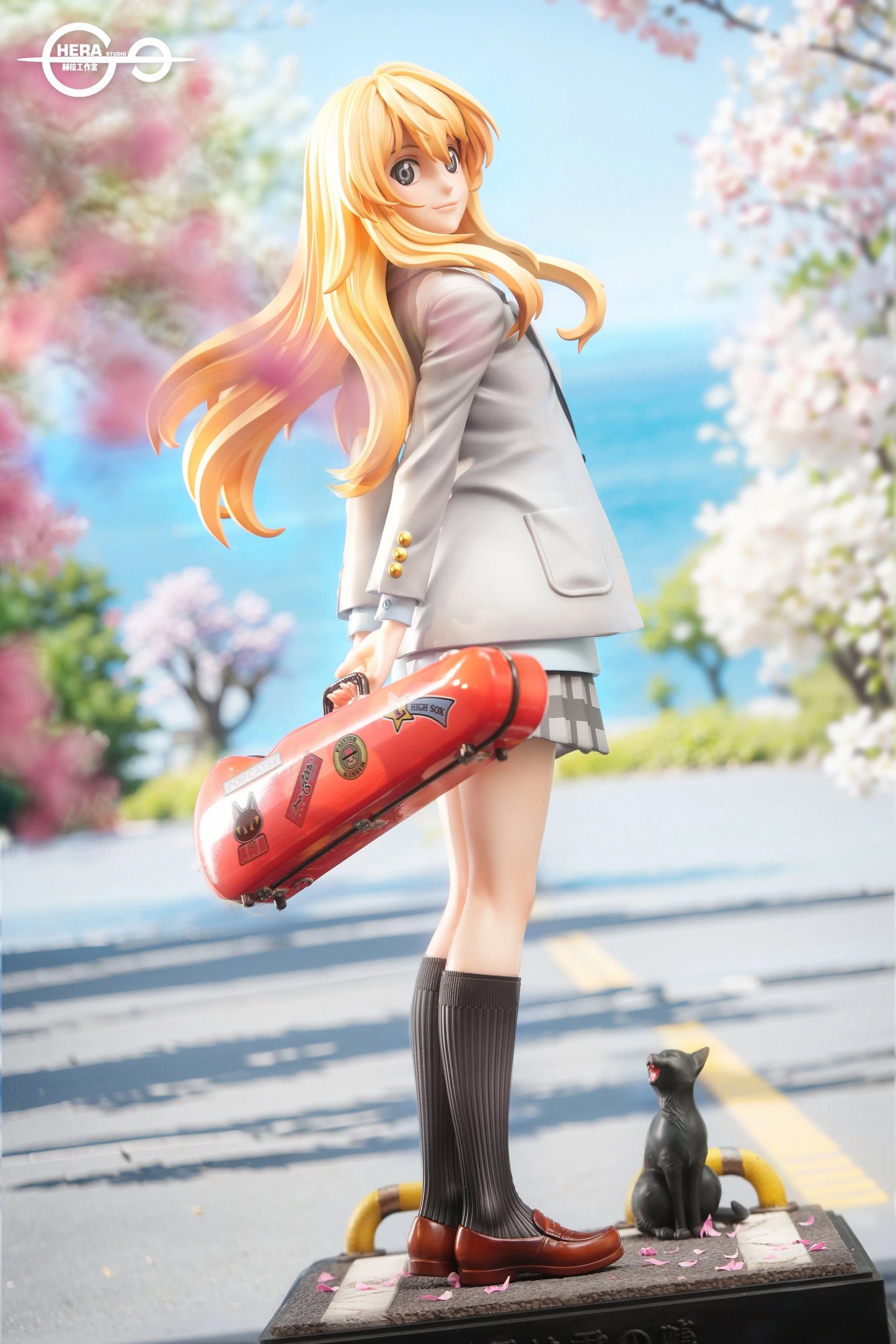 Preventa Resina Kaori Miyazono Figura Your Lie in April HeRa Estudio