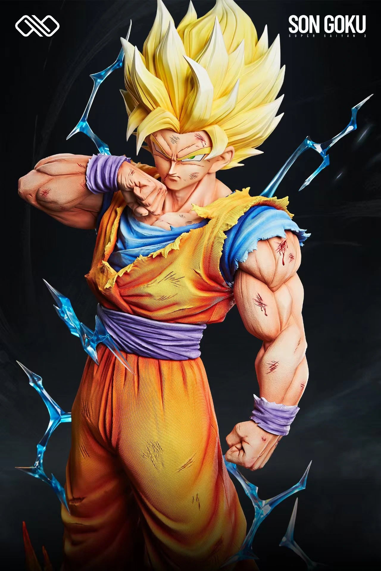 Preventa Resina Goku SSJ Figura Dragon Ball Infinite Estudio