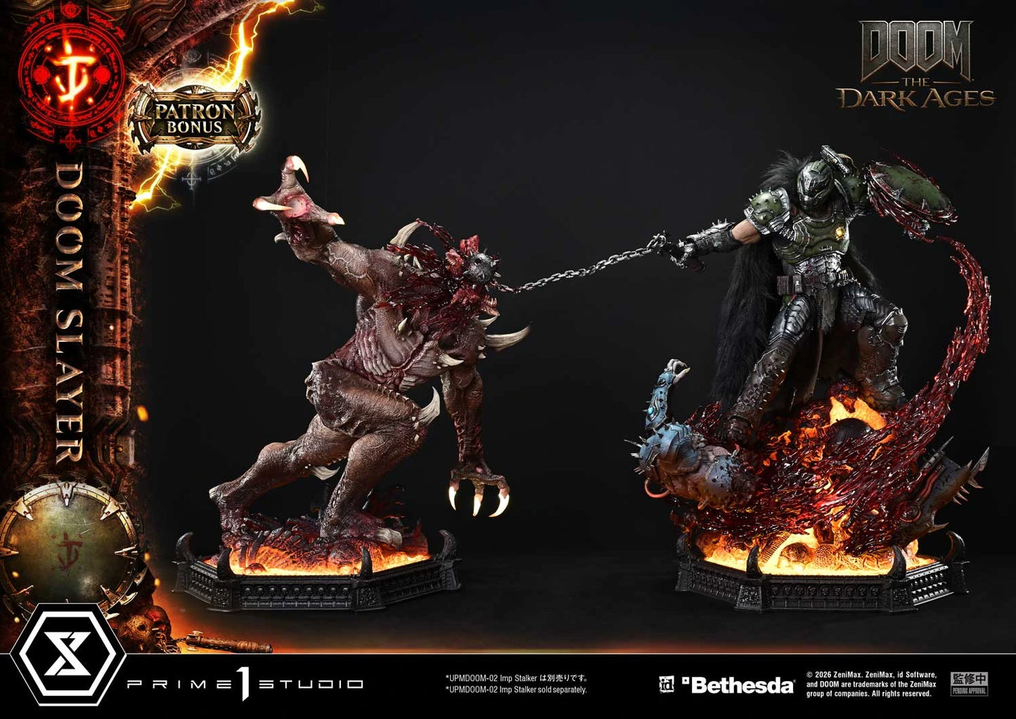 "Preventa Resina Doom Slayer Figura DOOM: The Dark Ages Prime 1 (Licencia) Estudio"