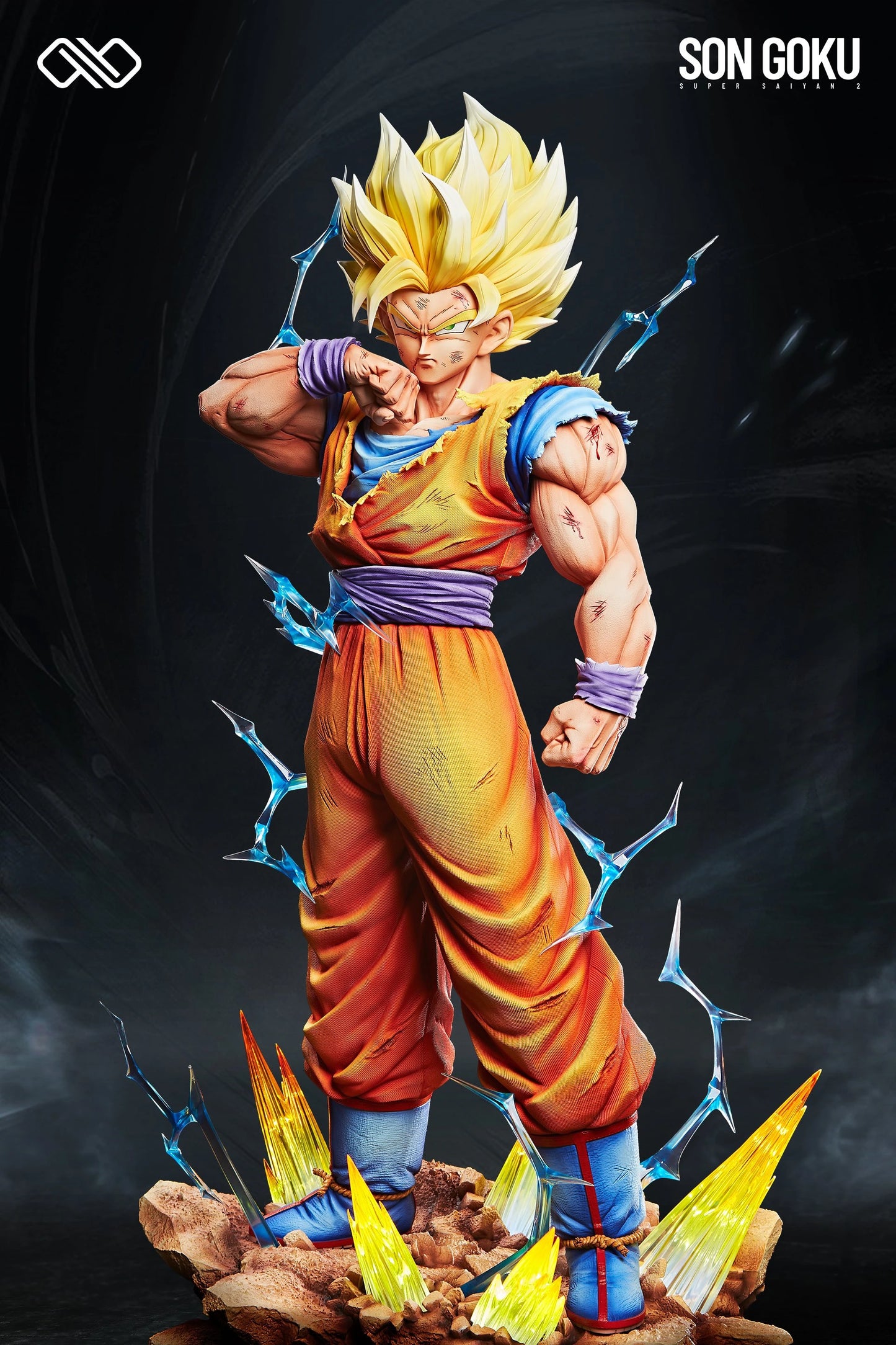 Preventa Resina Goku SSJ Figura Dragon Ball Infinite Estudio