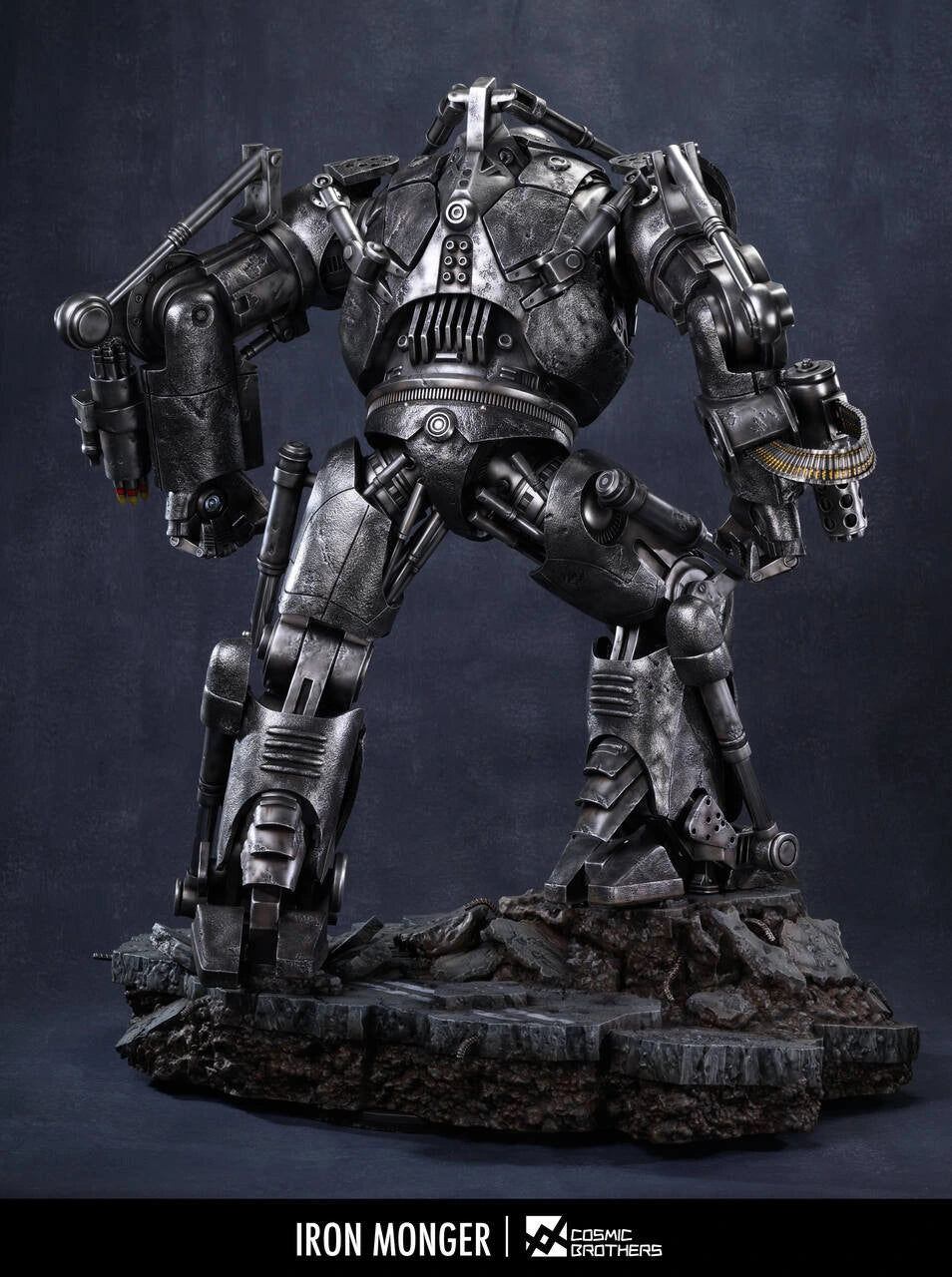 Preventa Resina Iron Monger Figura Marvel CB Estudio