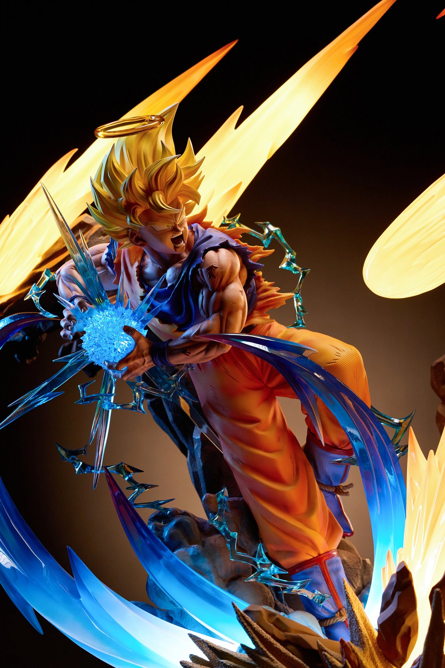 Preventa Resina Goku vs Majin Vegeta Figura Dragon Ball 1/6 KD Collectibles Estudio