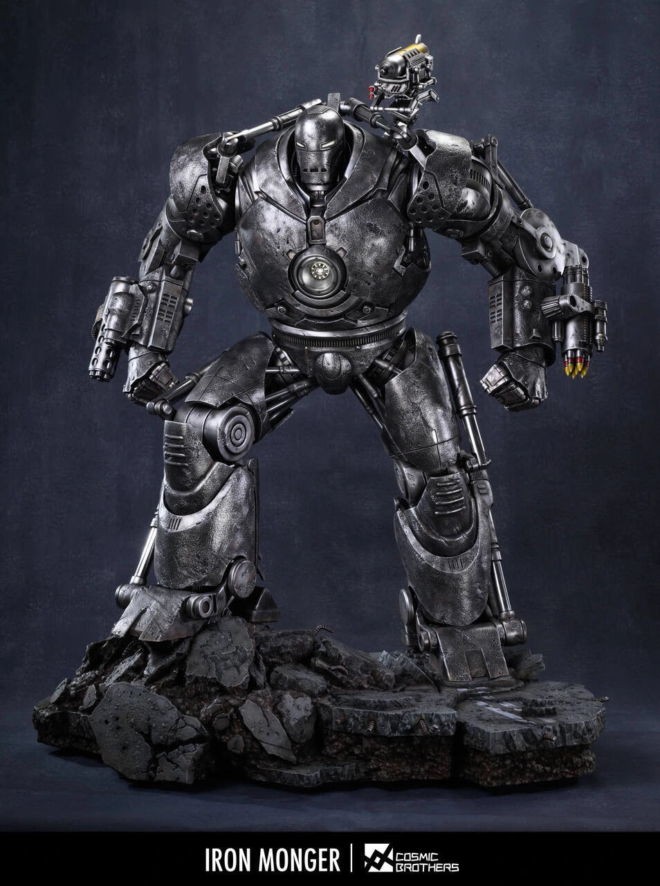 Preventa Resina Iron Monger Figura Marvel CB Estudio