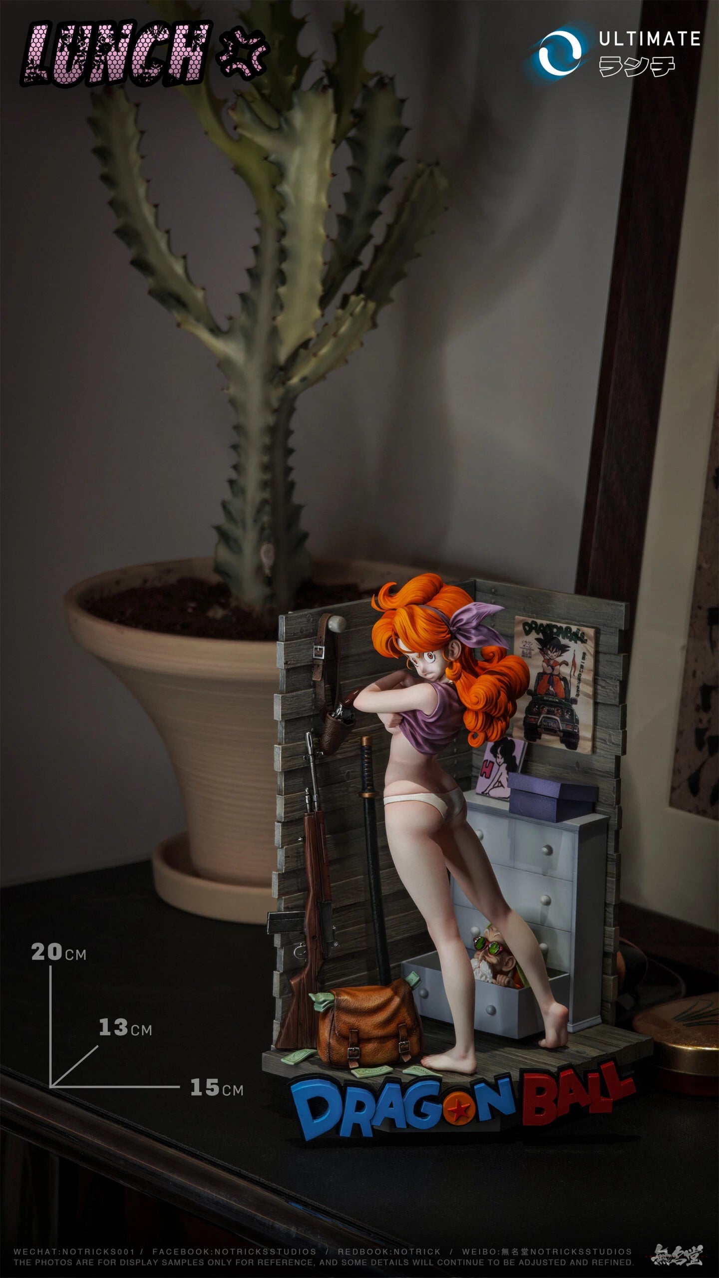 Preventa Resina Lunch Figura Dragon Ball NOTRICKS Estudio