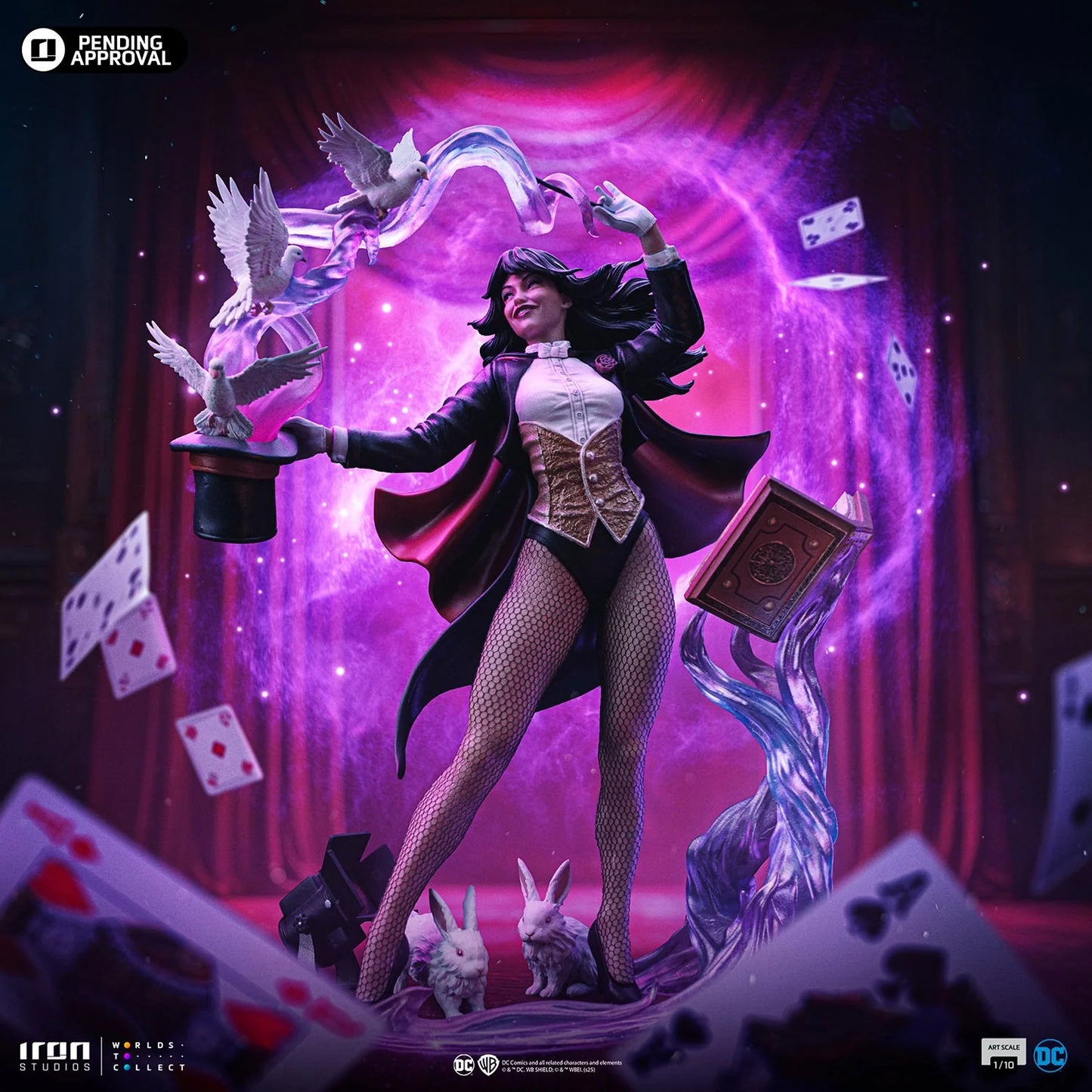 Preventa Resina Zatanna Figura DC Iron (Licencia) Estudio
