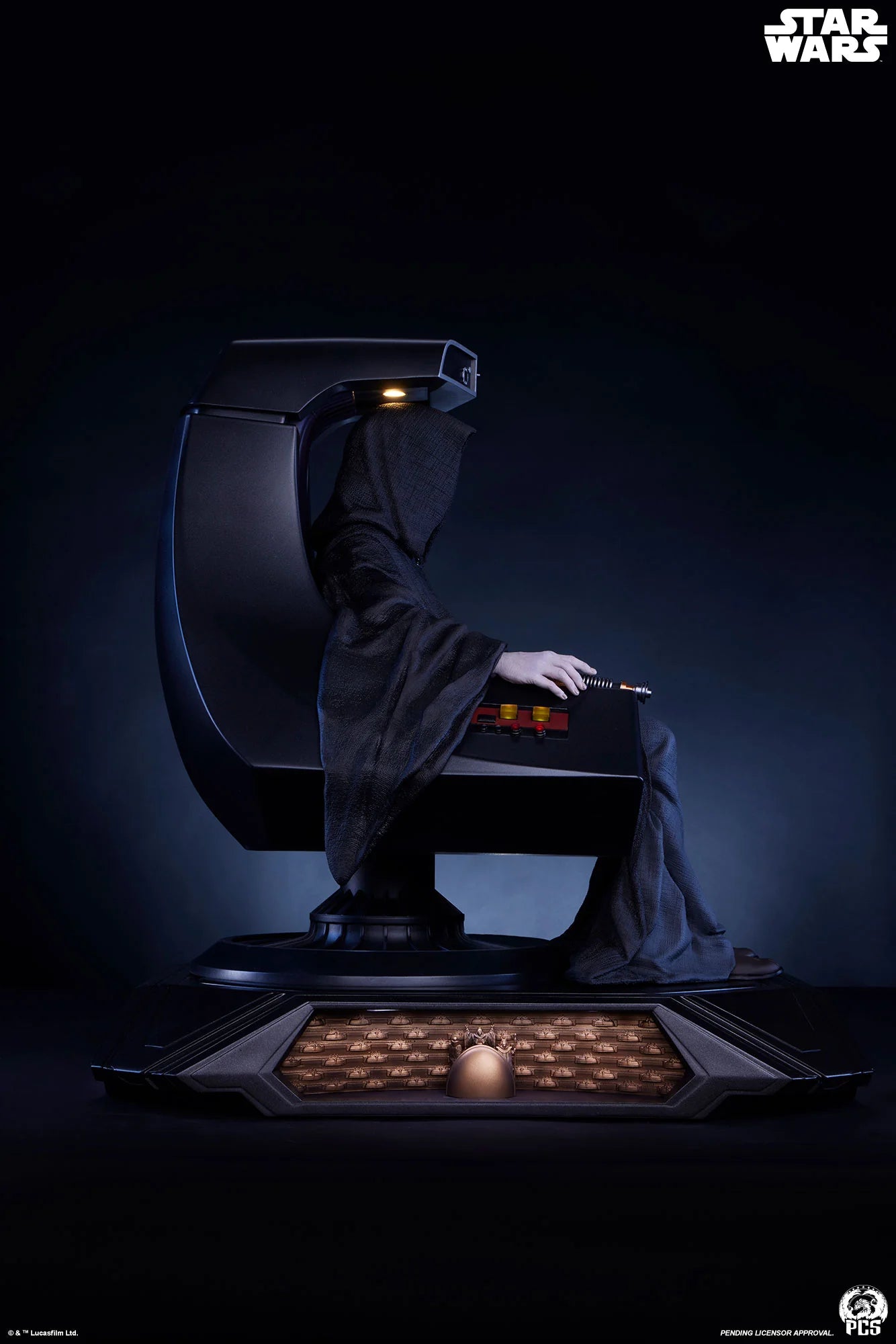 Preventa Resina Emperador Palpatine Figura Star Wars PCS (Licencia) Estudio