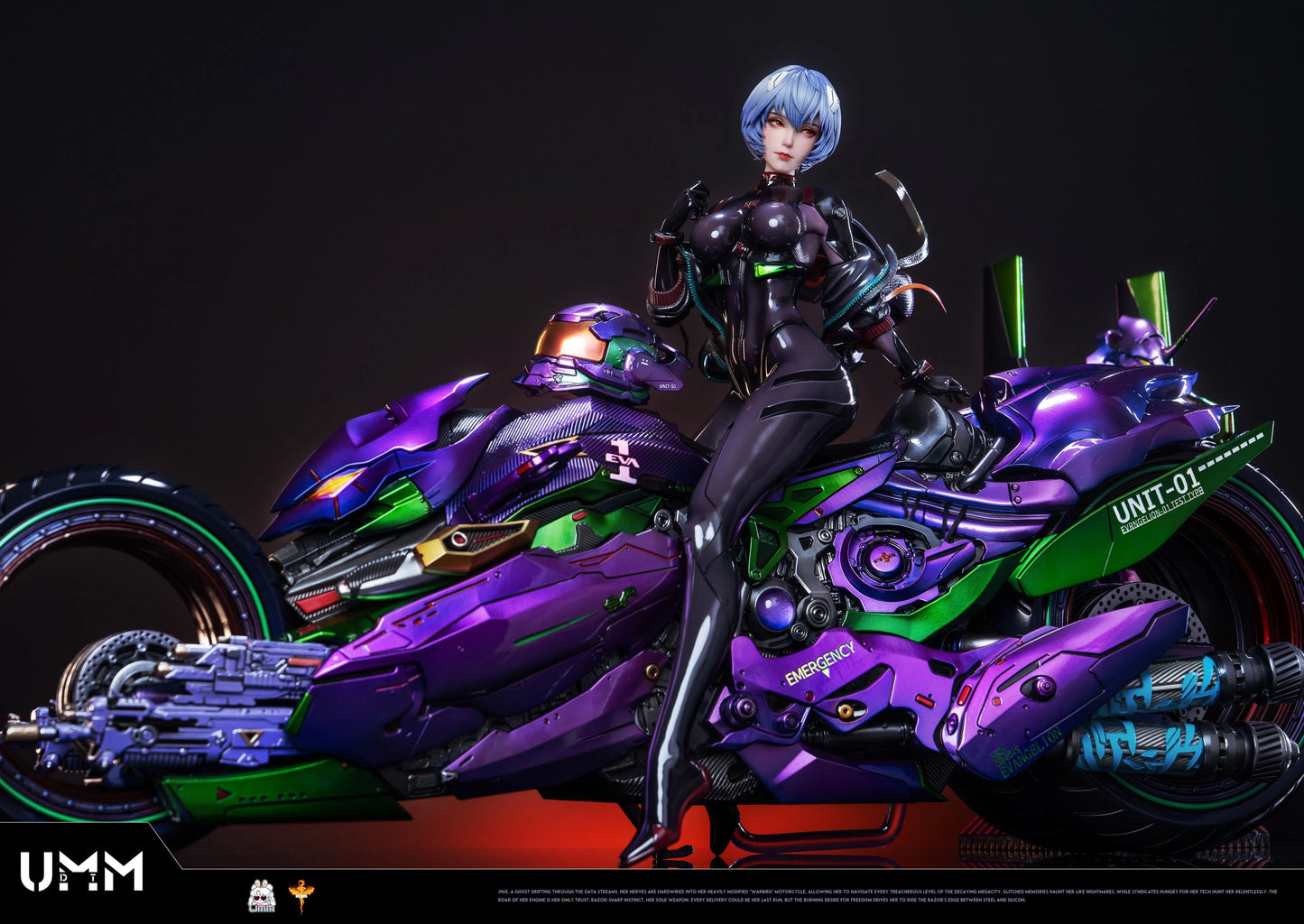 Preventa Resina Rei Ayanami Figura Evangelion DT Estudio