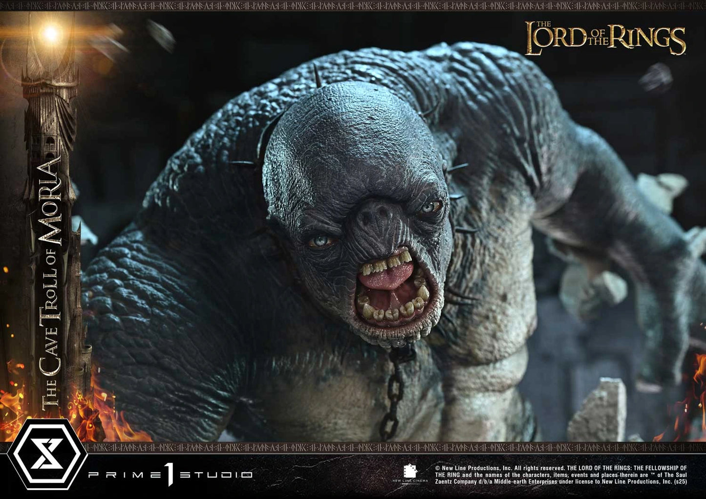 Preventa Resina Cave Troll of Moria Figura The Lord of the Rings Prime 1 (Licencia) Estudio