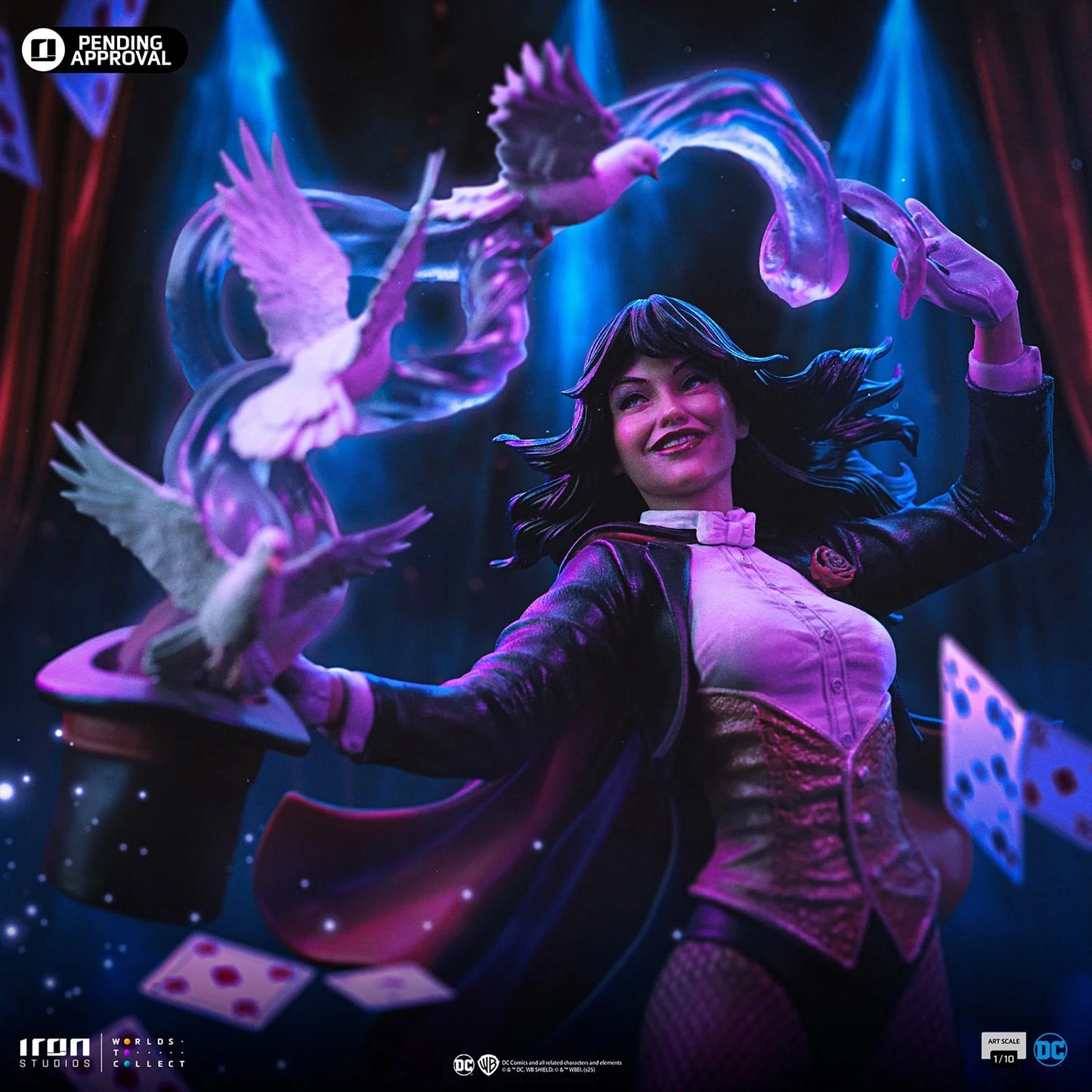 Preventa Resina Zatanna Figura DC Iron (Licencia) Estudio
