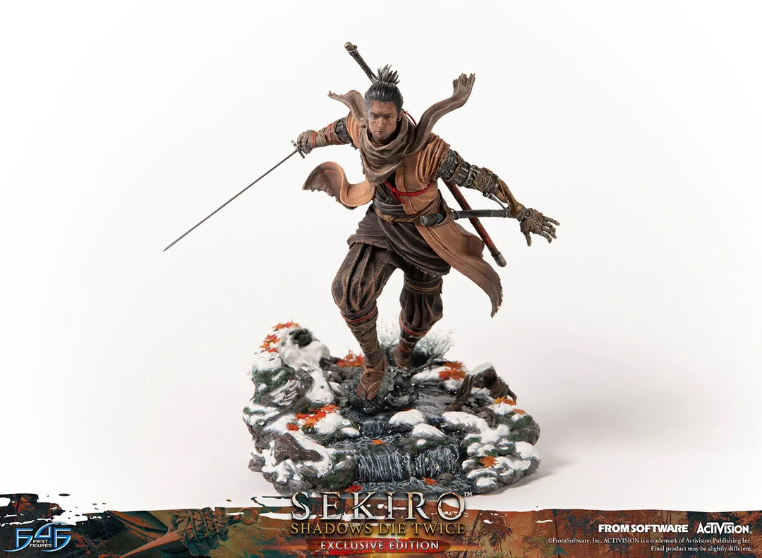 Preventa Resina Sekiro Figura Sekiro: Shadows Die Twice First4Figures (Licencia) Estudio