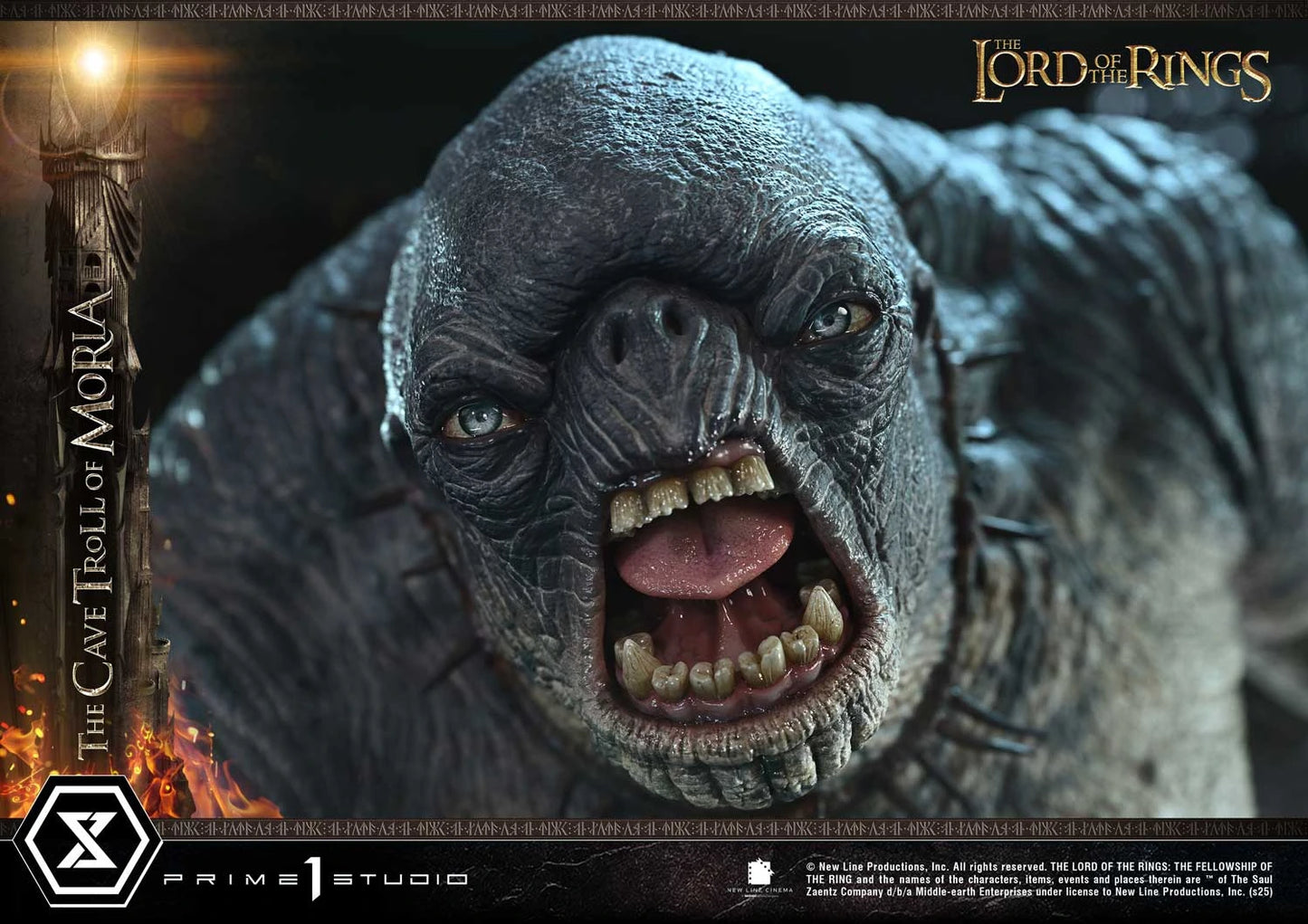 Preventa Resina Cave Troll of Moria Figura The Lord of the Rings Prime 1 (Licencia) Estudio