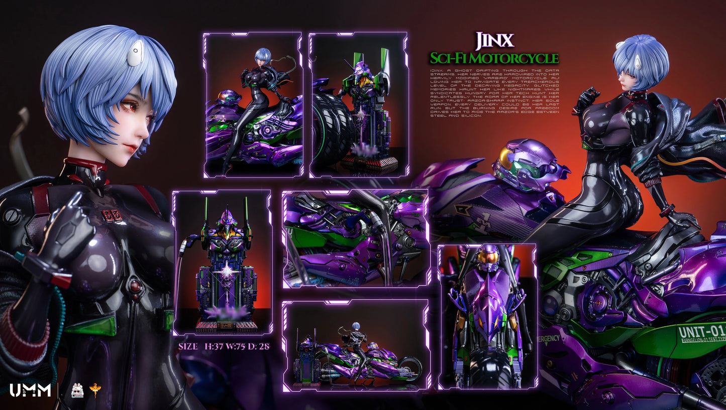 Preventa Resina Rei Ayanami Figura Evangelion DT Estudio