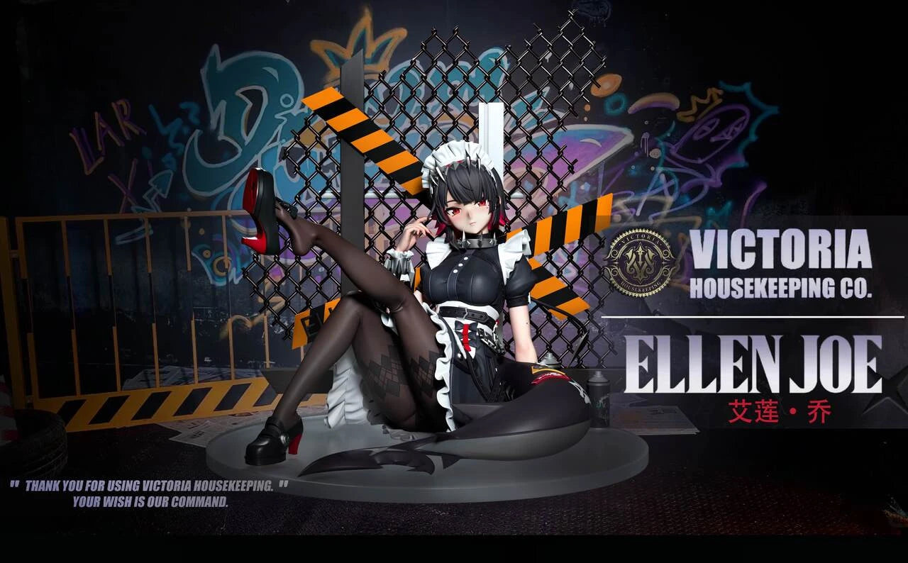 Preventa Resina Ellen Joe Figura Zenless Zone Zero Ghost Train Estudio