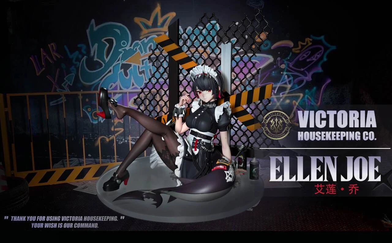 Preventa Resina Ellen Joe Figura Zenless Zone Zero Ghost Train Estudio
