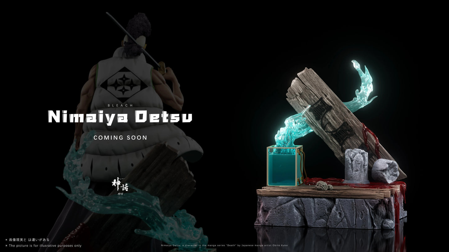 Preventa Resina Oetsu Nimaiya Figura Bleach Myth Estudio