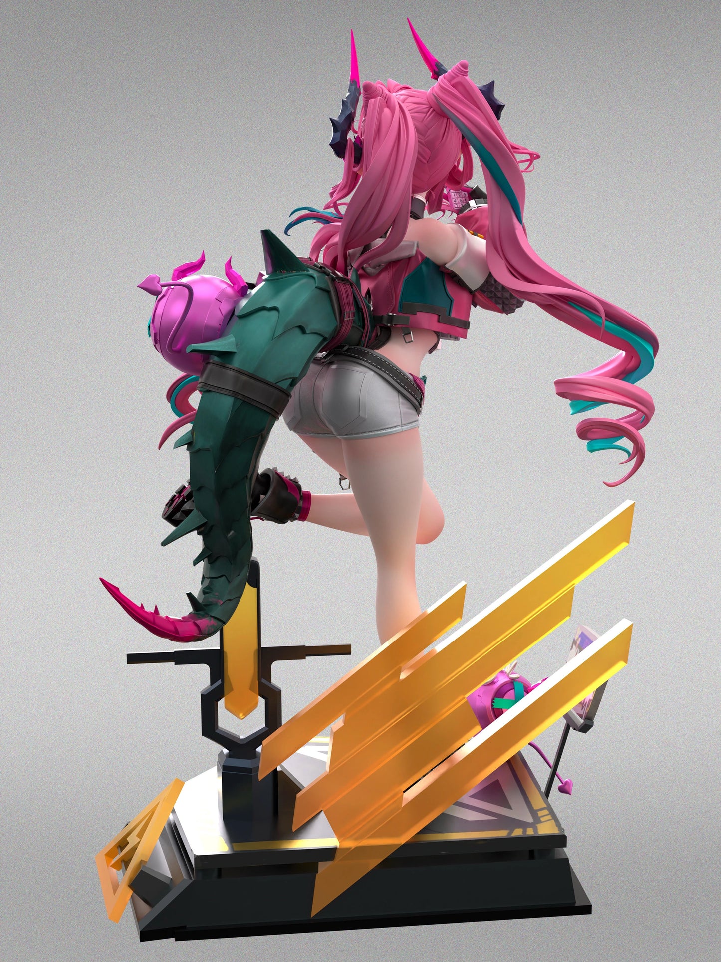 Preventa Resina Yvonne Figura Arknights: Endfield MiYin Estudio