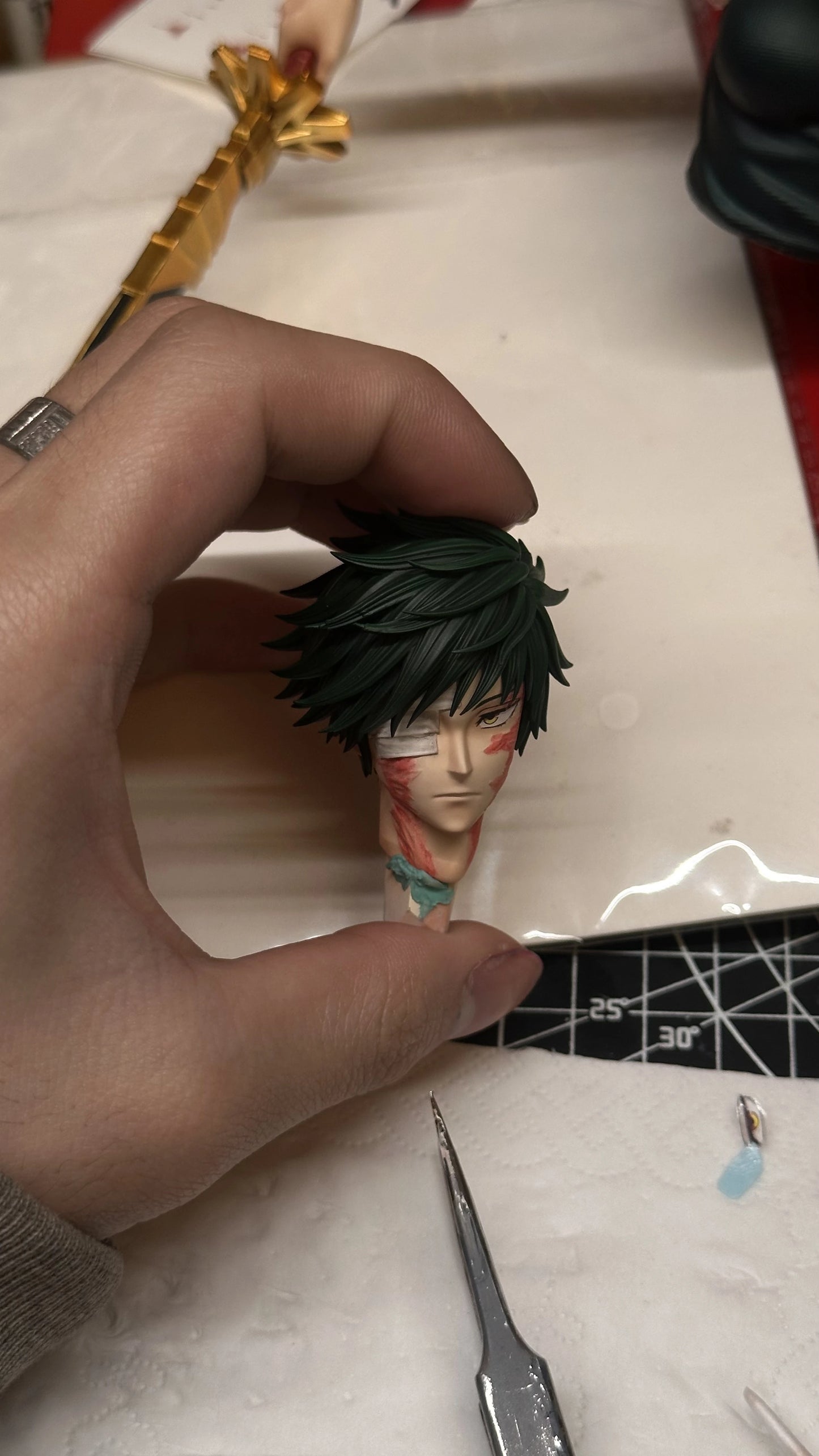 Preventa Resina Maki Zenin Figura Jujutsu Kaisen YQY Estudio