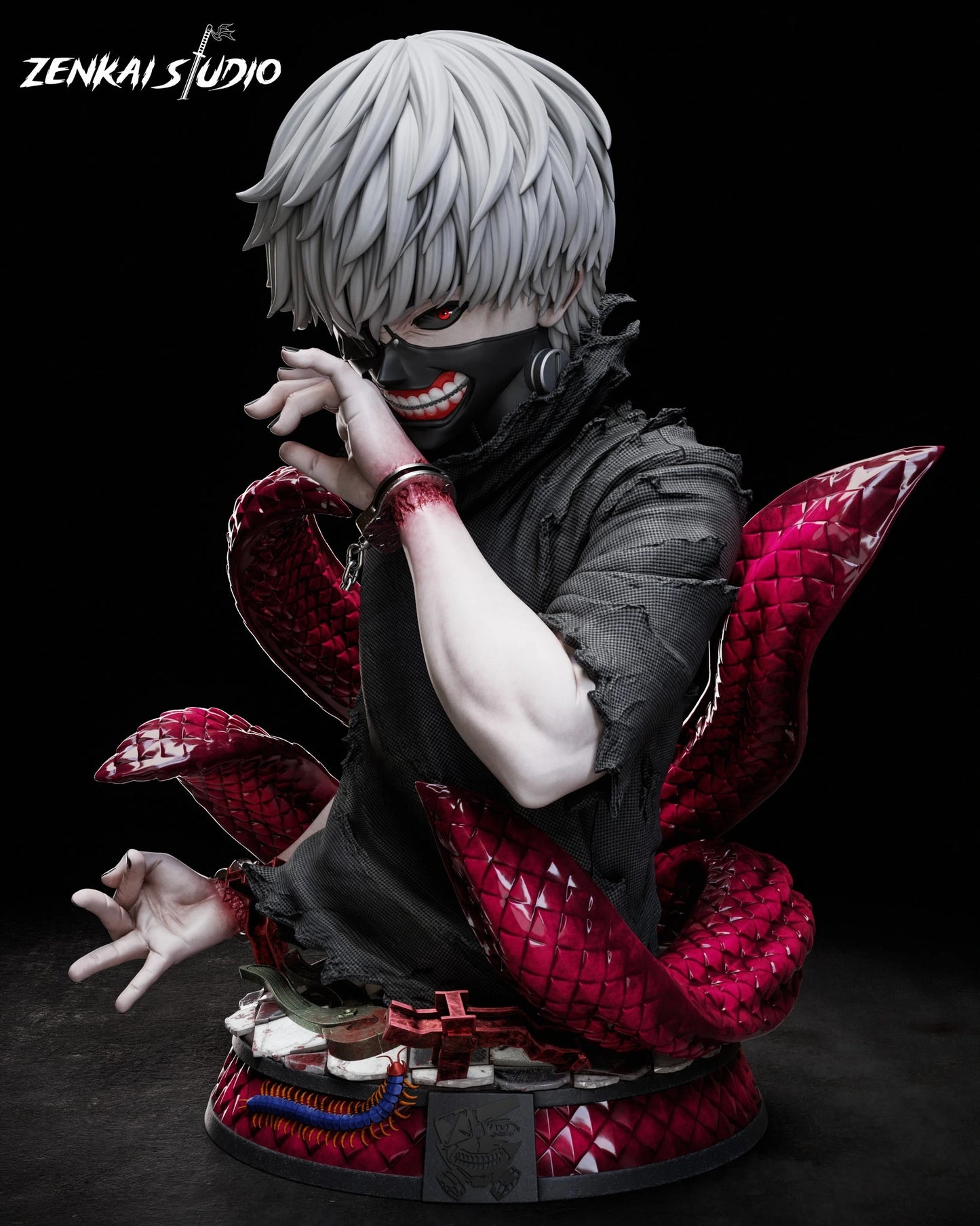 Preventa Resina Kaneki Ken Figura Tokyo Ghoul Zenkai Estudio