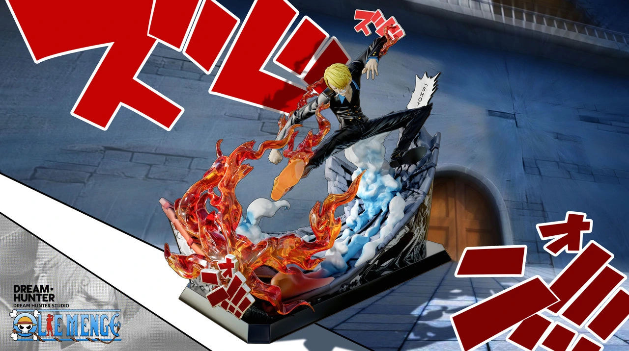 Preventa Resina Sanji Figura One Piece Dream Hunter Estudio