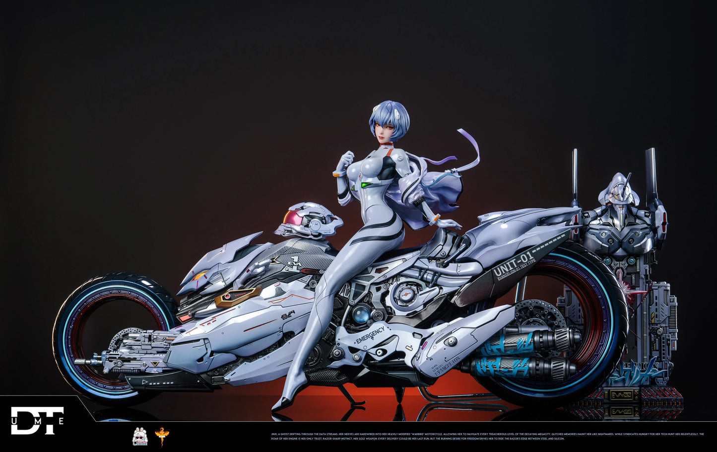Preventa Resina Rei Ayanami Figura Evangelion DT Estudio