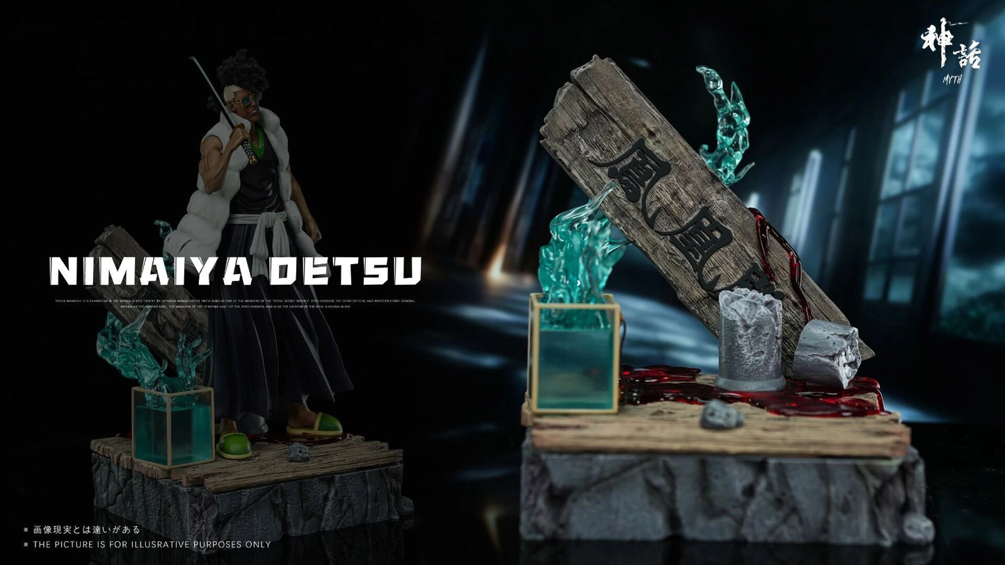 Preventa Resina Oetsu Nimaiya Figura Bleach Myth Estudio