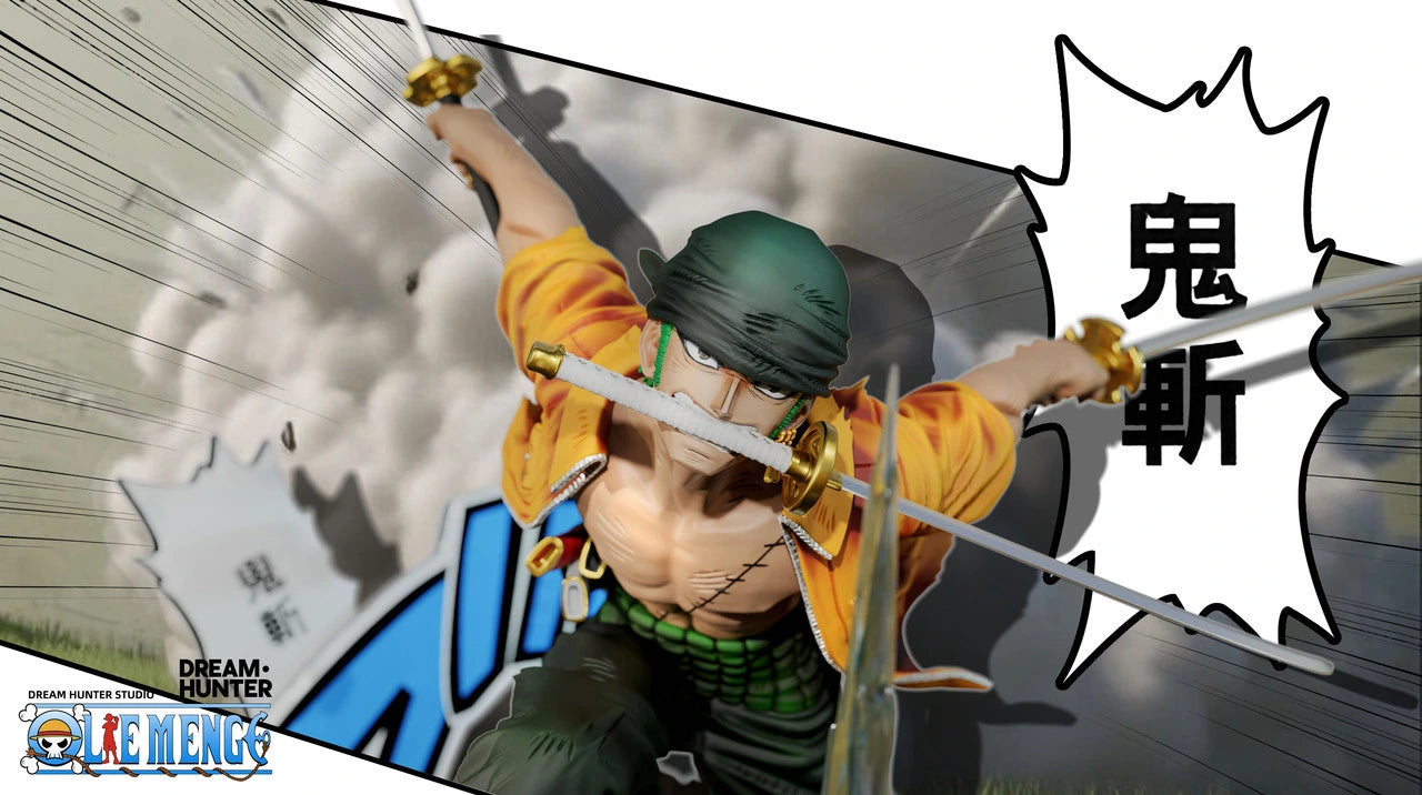 Preventa Resina Roronoa Zoro Figura One Piece Dream Hunter Estudio