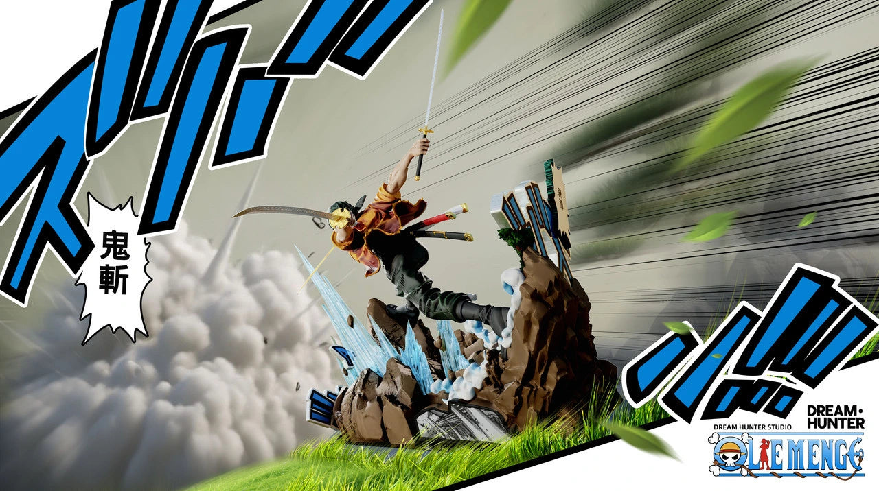 Preventa Resina Roronoa Zoro Figura One Piece Dream Hunter Estudio