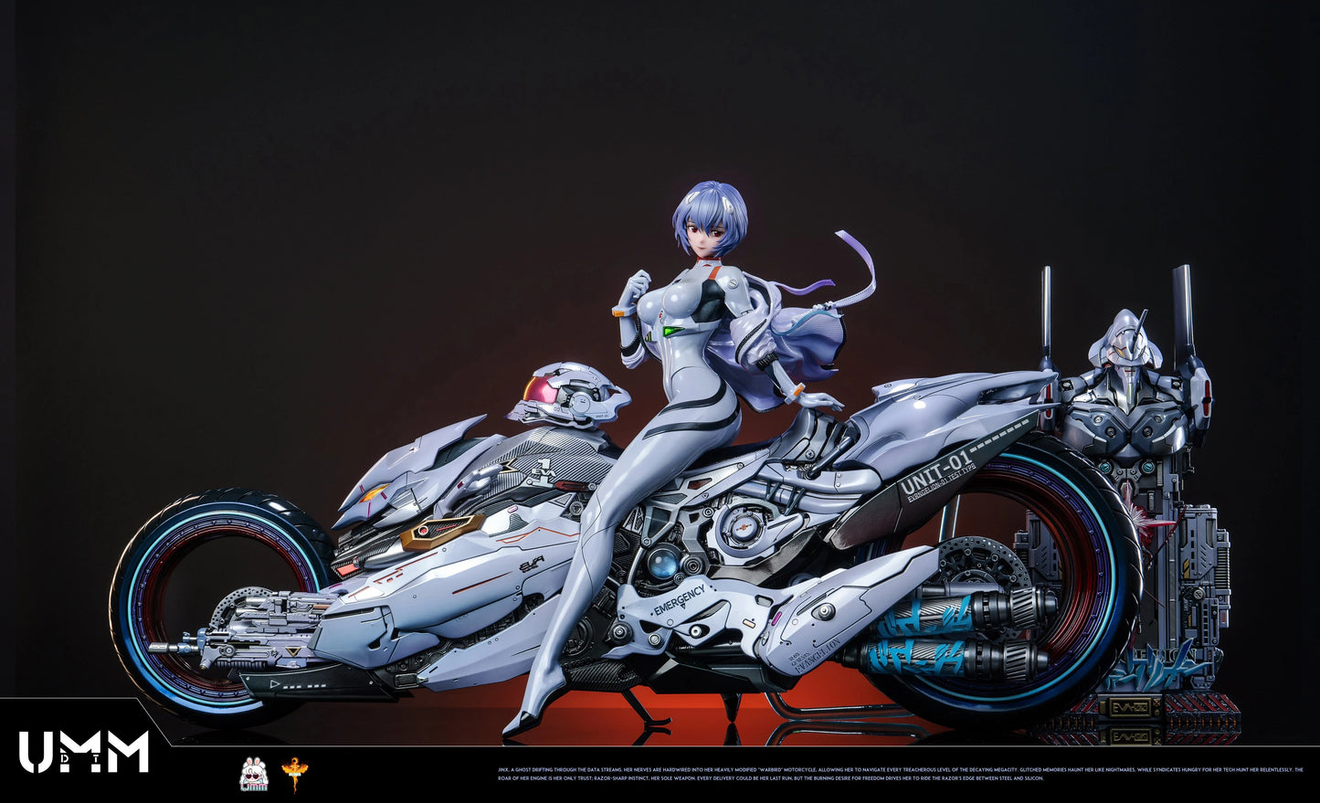 Preventa Resina Rei Ayanami Figura Evangelion DT Estudio