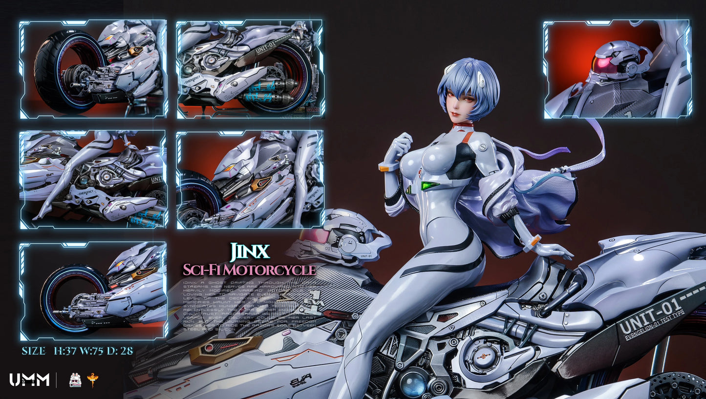 Preventa Resina Rei Ayanami Figura Evangelion DT Estudio