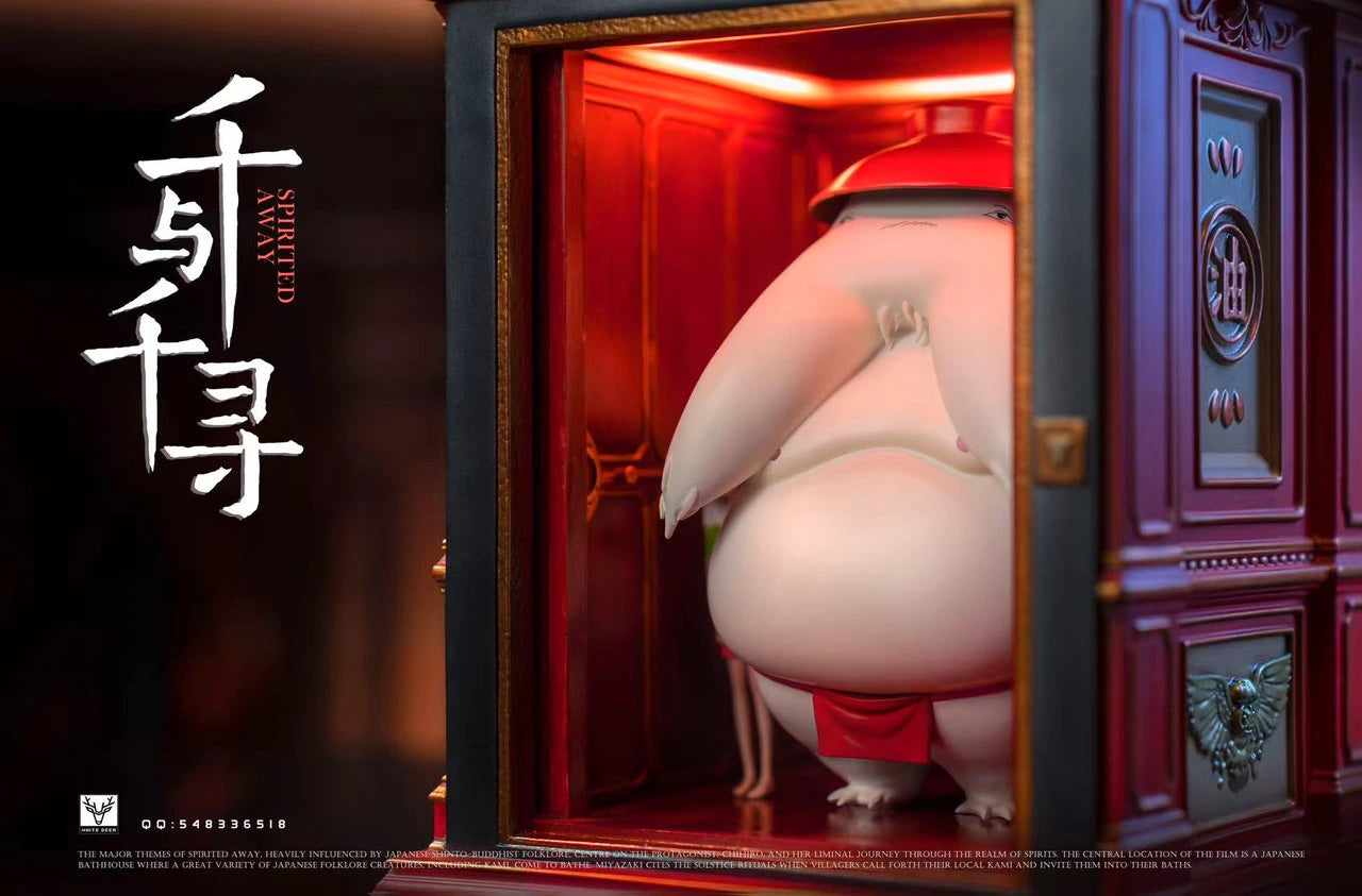 Preventa Resina Chihiro & Radish Spirit Figura El Viaje de Chihiro White Deer Estudio