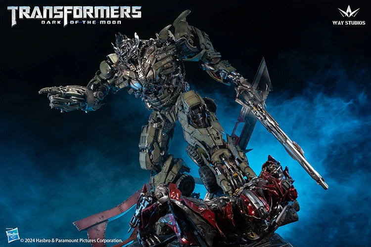 Preventa Resina Megatron Figura Transformers: El lado oscuro de la Luna Way Estudio