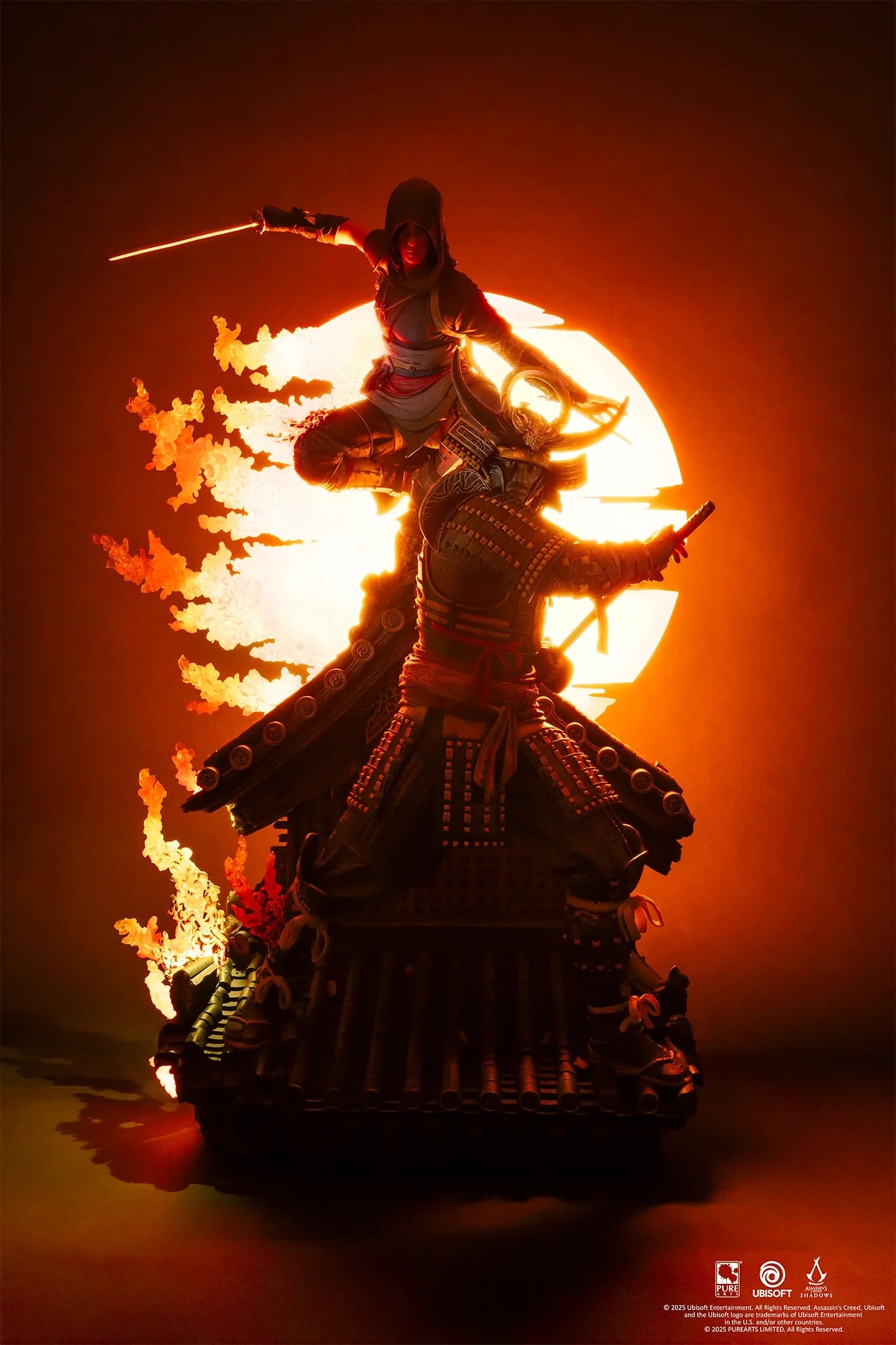 Preventa Resina Naoe & Yasuke Figura Assassin's Creed Shadows Pure Arts (Licencia) Estudio