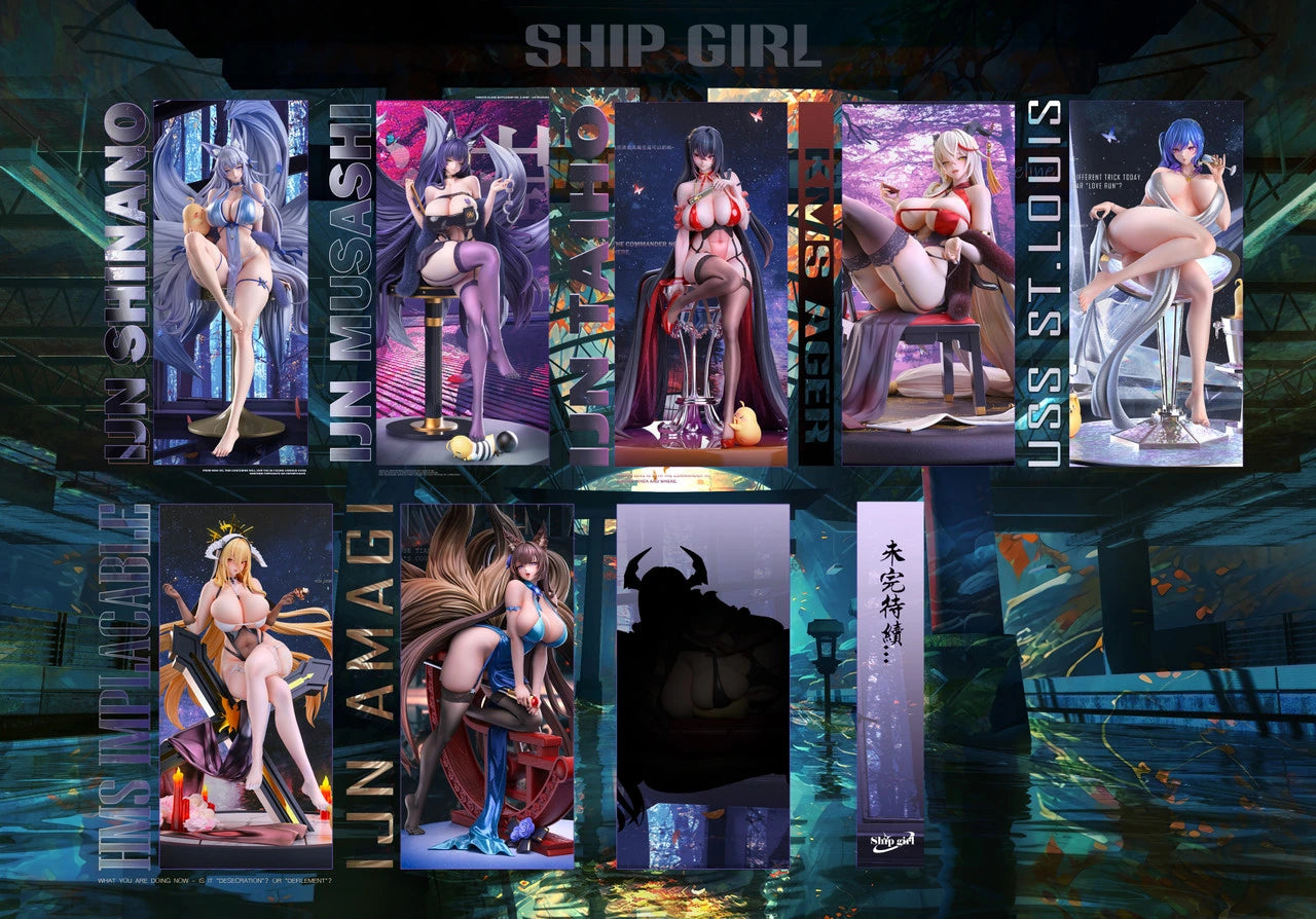 Preventa Resina Amagi Figura Azur Lane Ship Girl Estudio