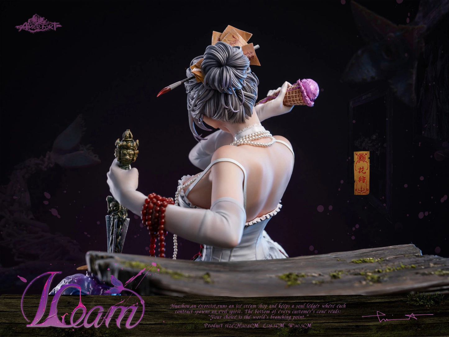 Preventa Resina ICream Figura Original Series PIJI & Amefort (Licencia) Estudio