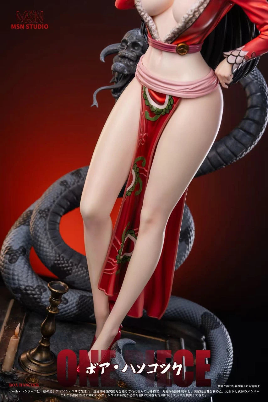 Preventa Resina Boa Hancock Figura One Piece MSN Estudio