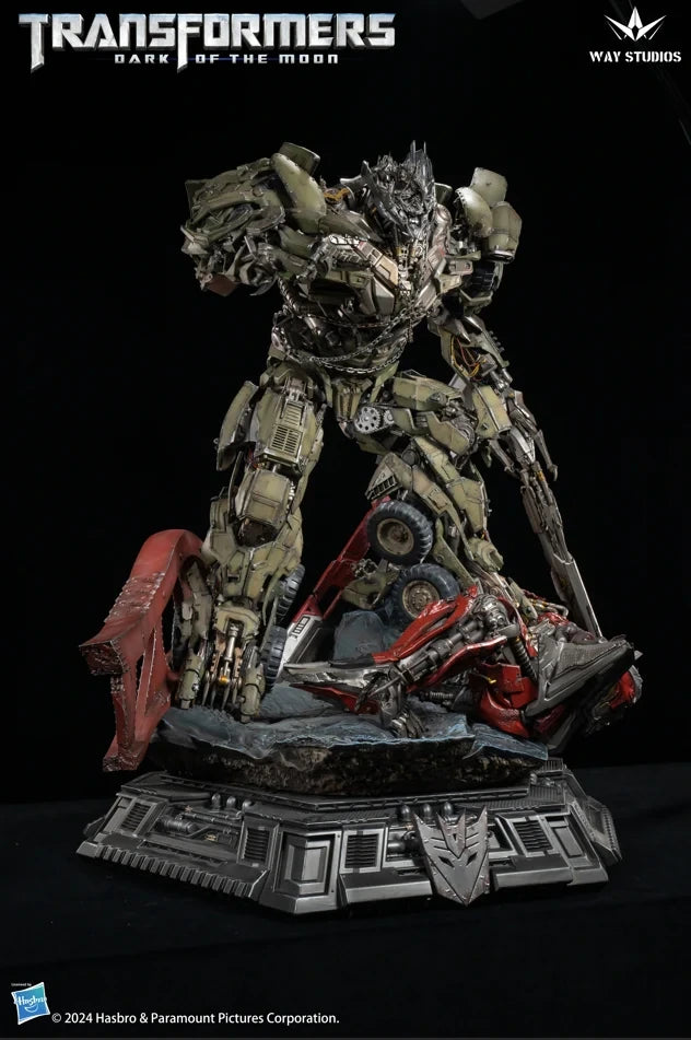 Preventa Resina Megatron Figura Transformers: El lado oscuro de la Luna Way Estudio