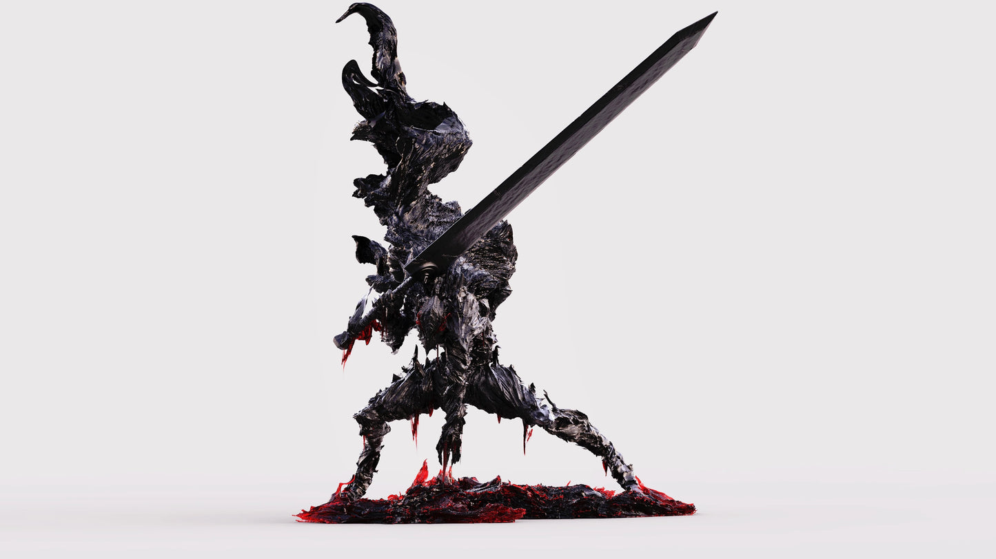 Preventa Resina Guts Figura Berserk Iron Curtain Estudio