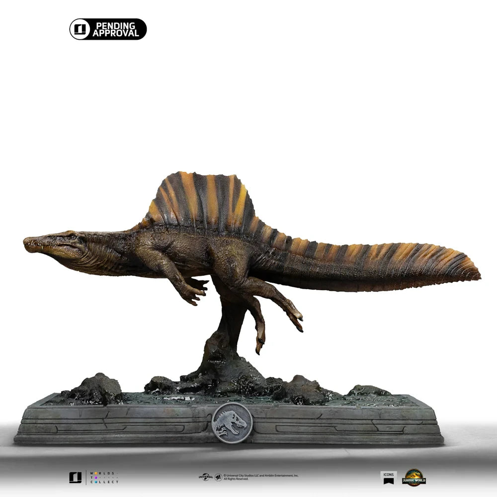Preventa Resina Spinosaurus Figura Jurassic World: Renace Iron (Licencia) Estudio