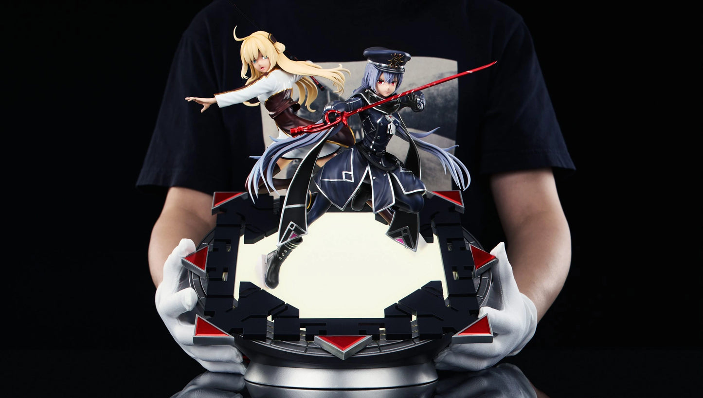 Preventa Resina Roze & Raye Figura Yu-Gi-Oh! ECHO Estudio