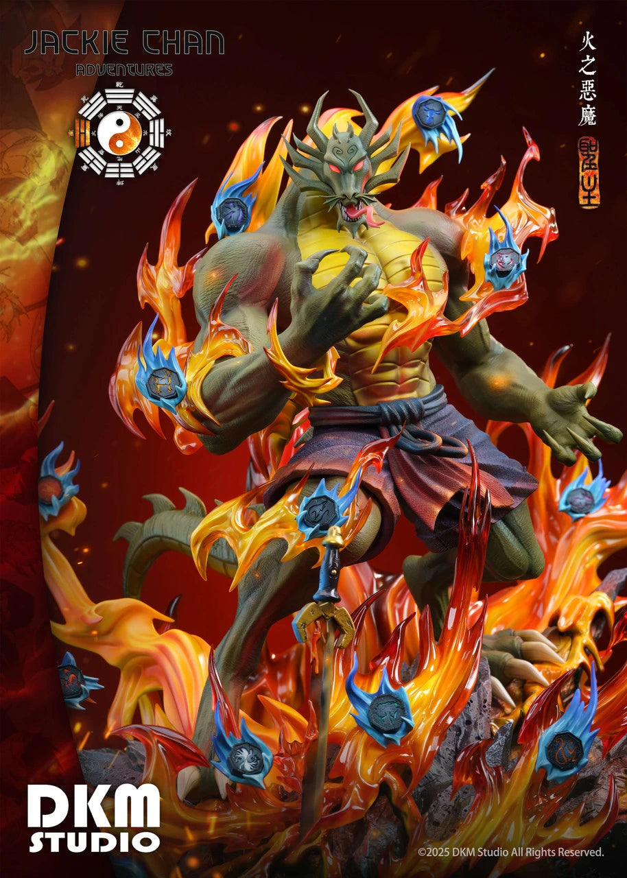 Preventa Resina Shendu Figura Las Aventuras de Jackie Chan DKM Estudio