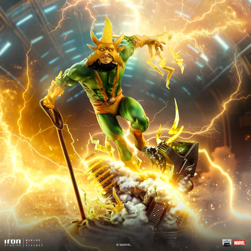 Preventa Resina Electro Figura Marvel Iron (Licencia) Estudio