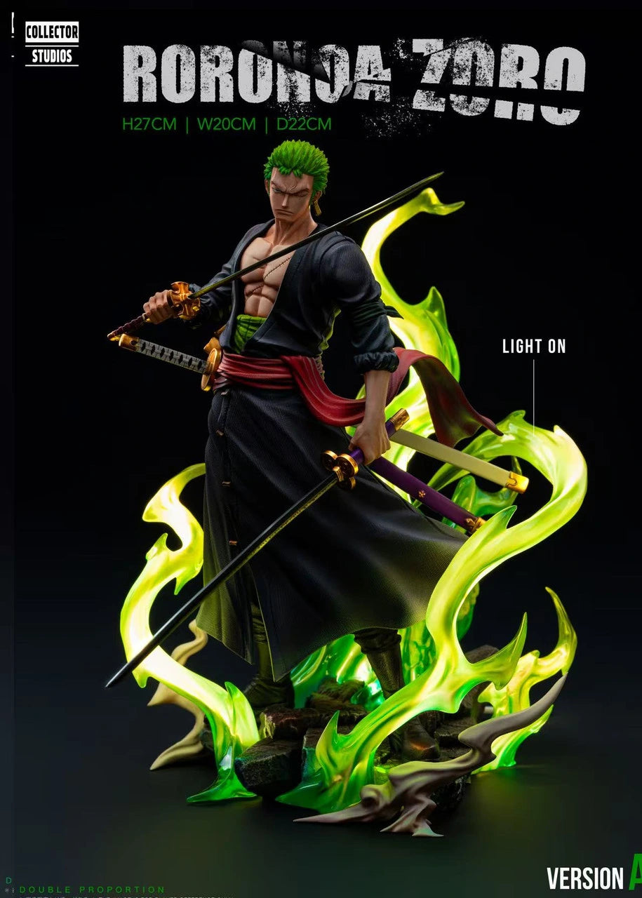 Preventa Resina Roronoa Zoro Figura One Piece Collector Estudio