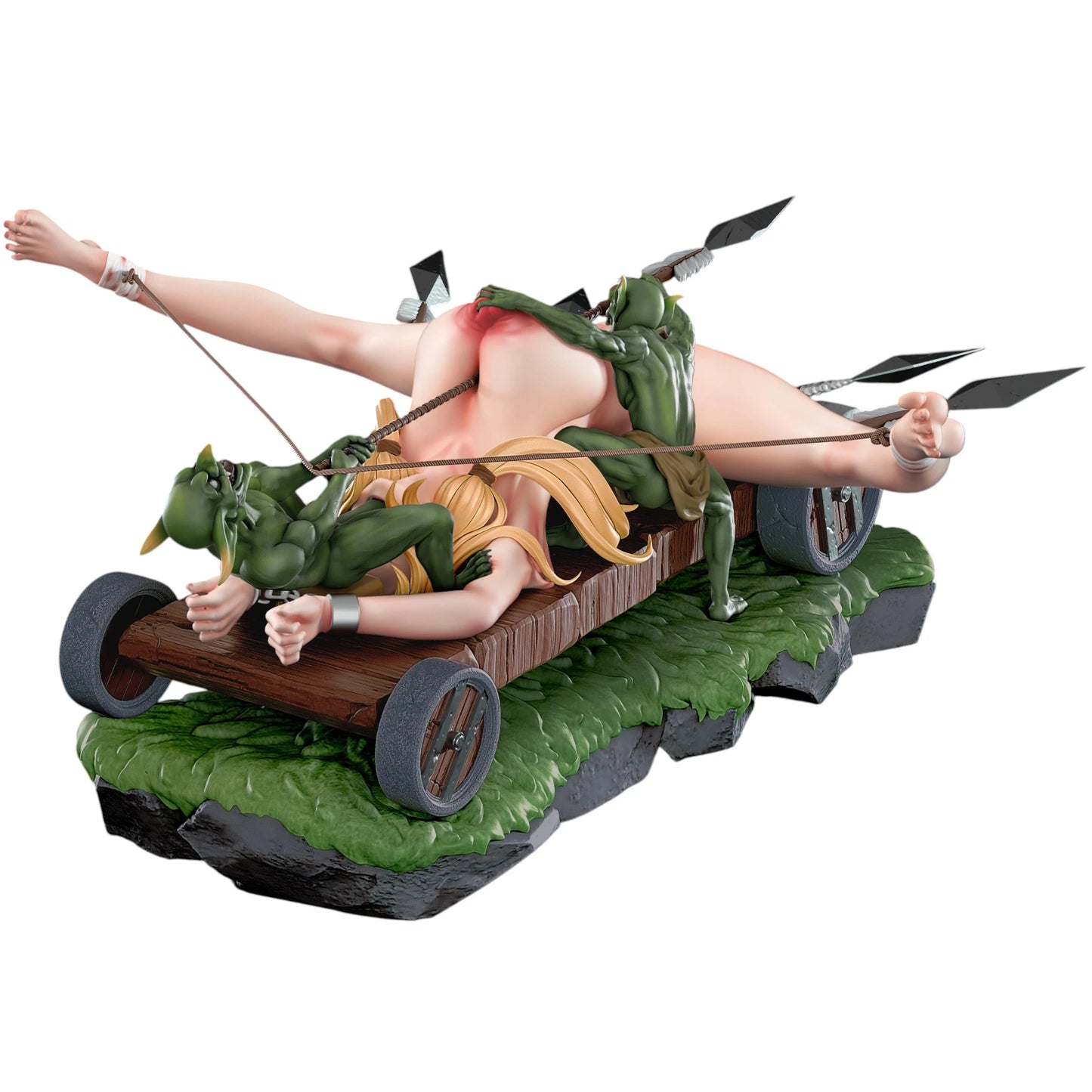Preventa Resina Carriage Figura Original Series Fish Head Estudio