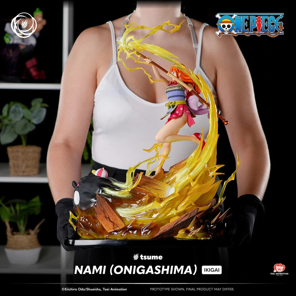 Preventa Resina Nami  Figura One Piece Tsume Art (Licencia) Estudio