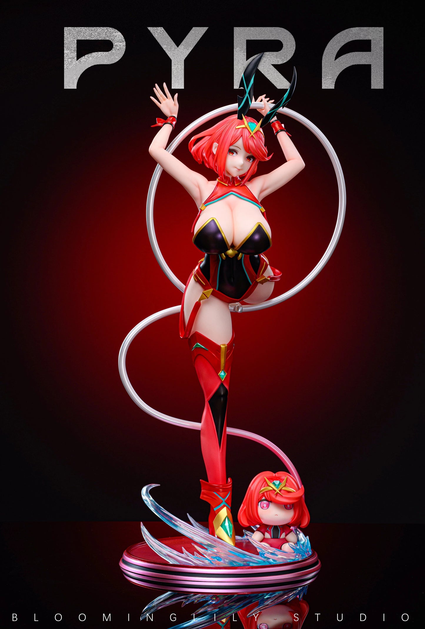 Preventa Resina Pyra Figura Xenoblade Chronicles Blooming Lily Estudio