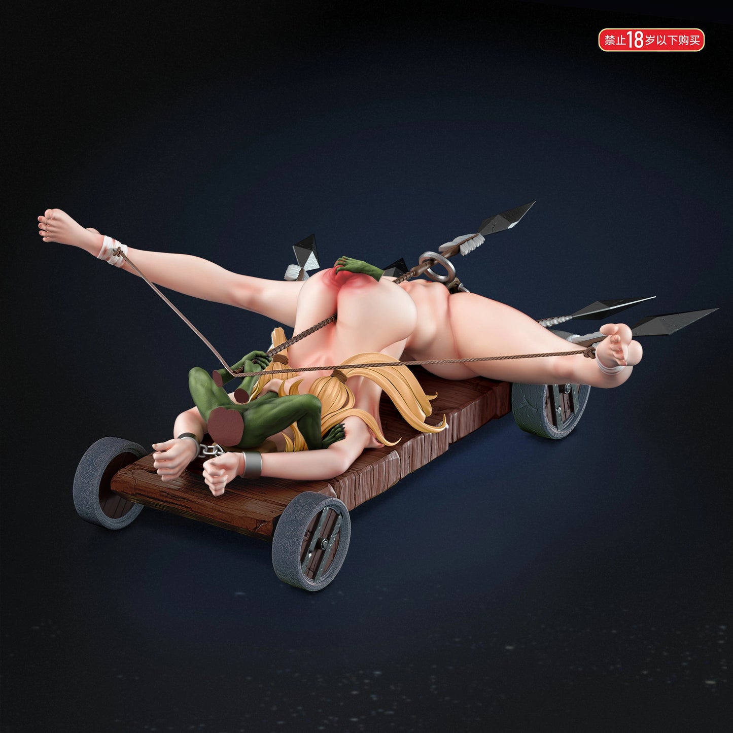 Preventa Resina Carriage Figura Original Series Fish Head Estudio