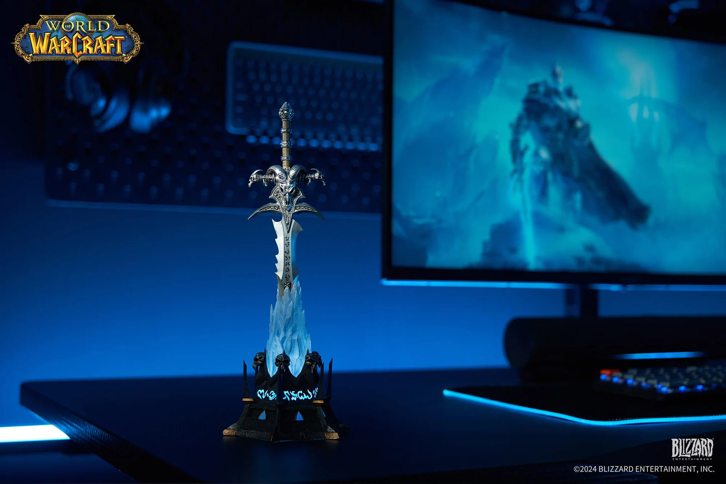 Preventa Resina Frostmourne Figura World of Warcraft Hex Collectibles (Licencia) Estudio