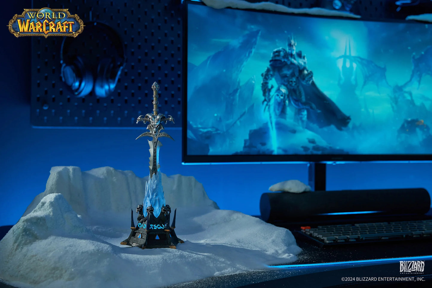 Preventa Resina Frostmourne Figura World of Warcraft Hex Collectibles (Licencia) Estudio